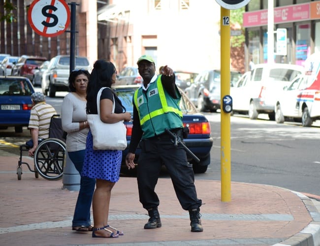 sicurezza a cape town