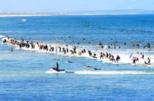 surf a Muizenberg Beach 