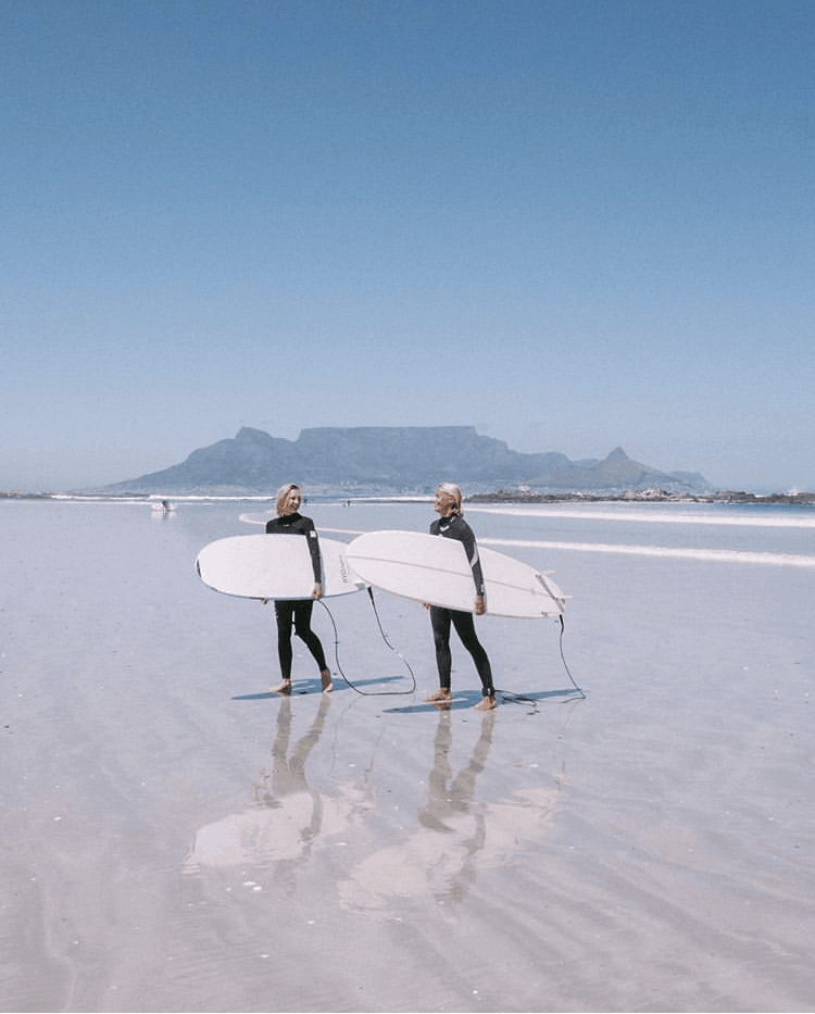 Dove fare surf a Cape Town