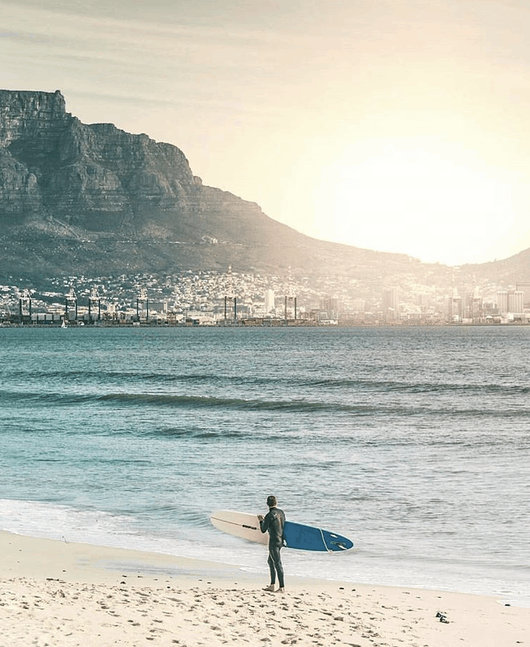 Dove fare surf a Cape Town